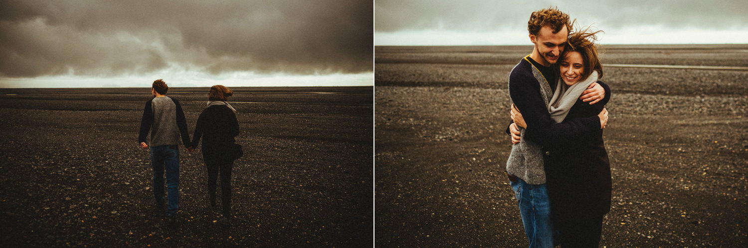 iceland engagement session