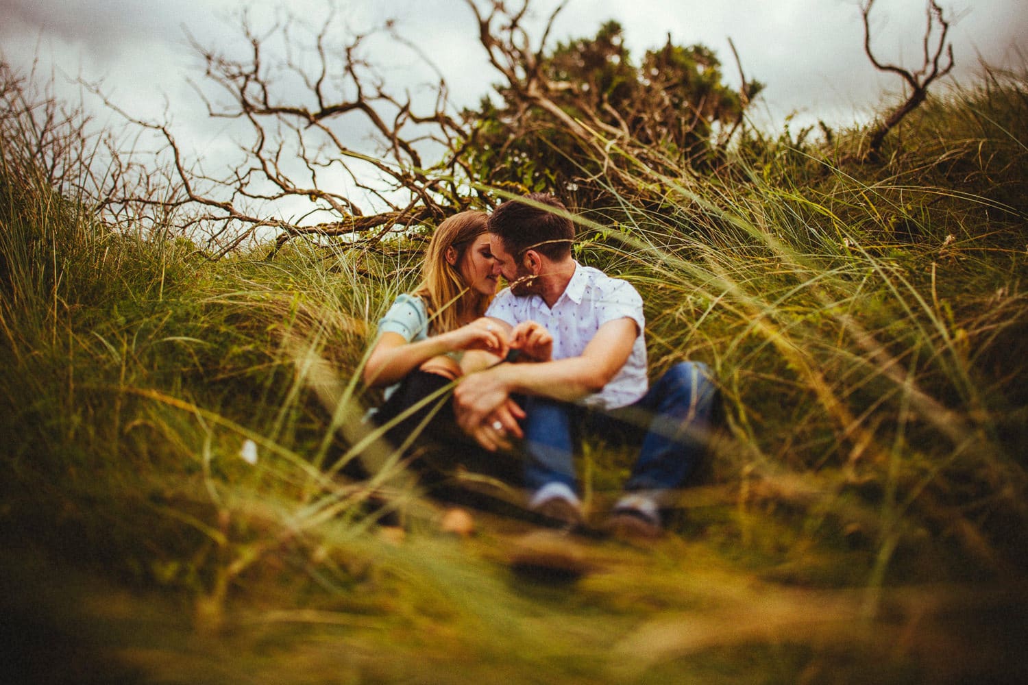 kerry beach engagement session