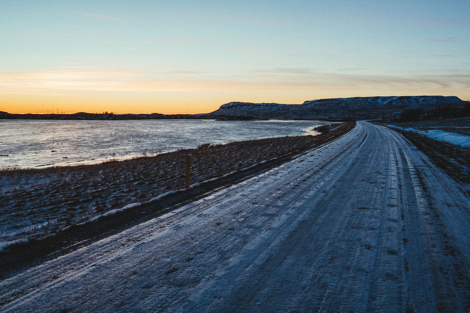winter in iceland