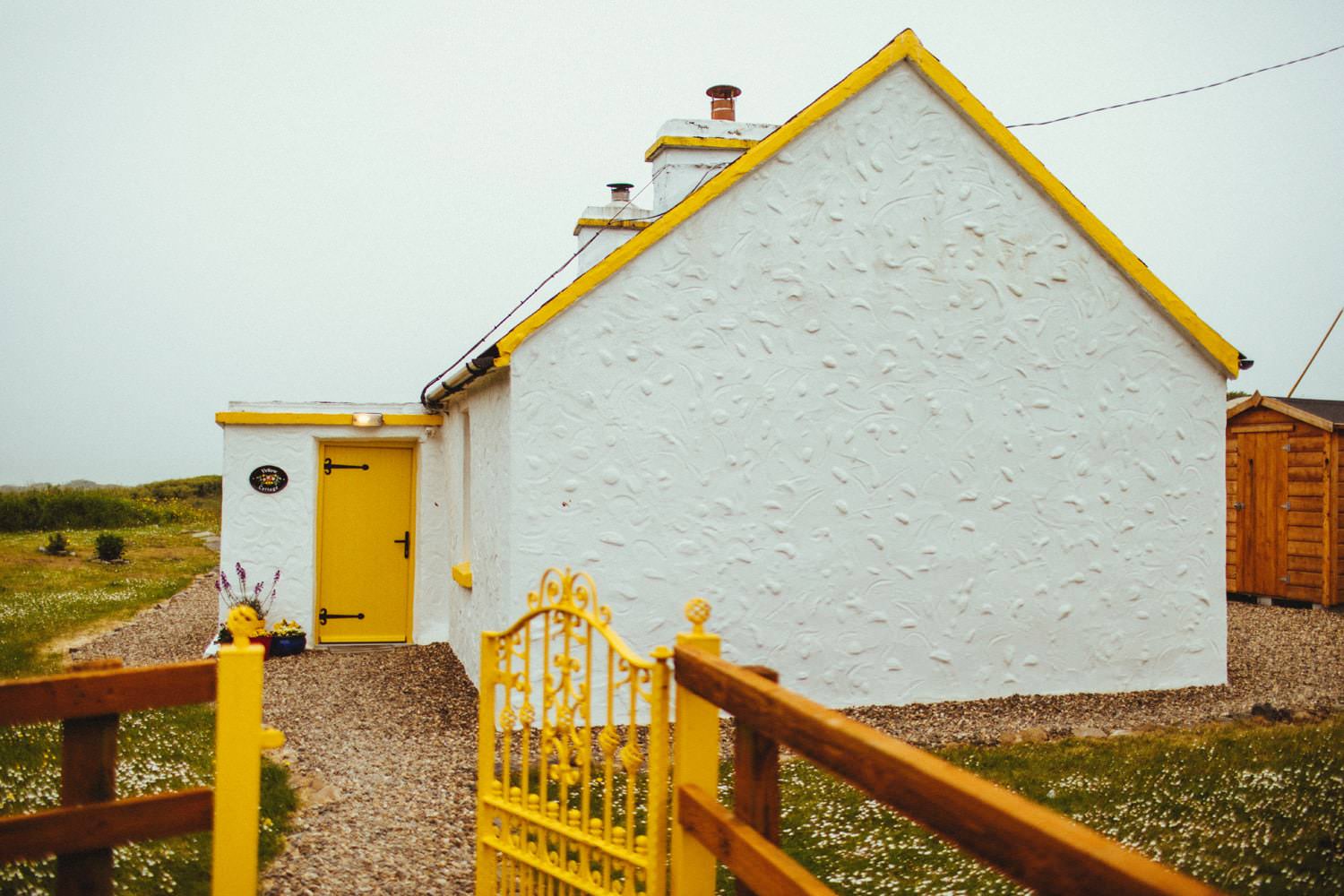 yellow cottage ireland