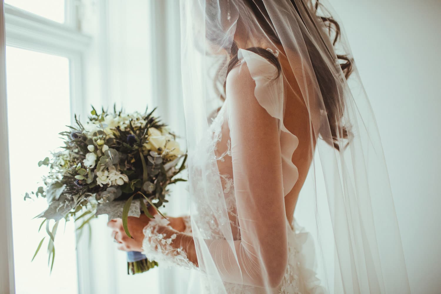 inbal dror mark ingram wedding dress